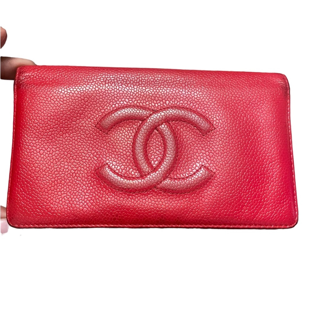 🎉 Host Pick🎉✨Chanel Yen Wallet Preloved Full Set